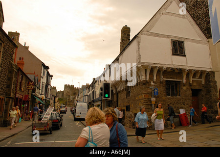 Conway sur la ville, au nord du Pays de Galles Banque D'Images