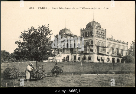 Parc Montsouris Paris Banque D'Images