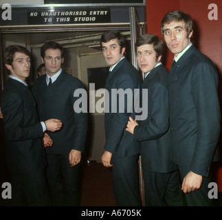 MOODY BLUES - groupe du Royaume-Uni en 1964 Banque D'Images