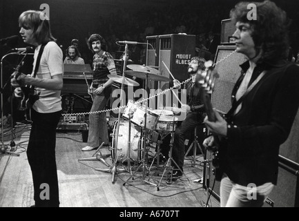MOODY BLUES - groupe du Royaume-Uni en 1970 Banque D'Images