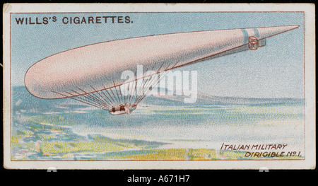 Ricaldoni Airship Banque D'Images