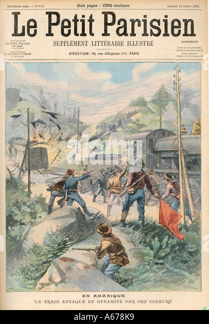 Voleurs de train.1905.usa Banque D'Images