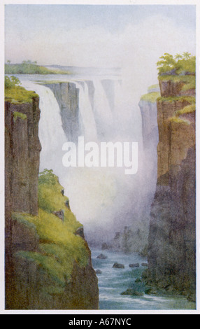 Victoria Falls Banque D'Images