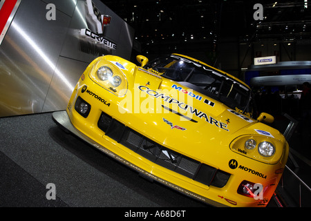 Chevrolet Corvette Z06 au salon de l'auto de Genève 2007 Banque D'Images