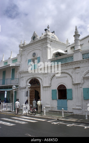 Jummah mosque à Port Louis Banque D'Images