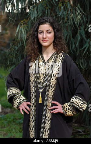 Arab woman portrait Banque D'Images