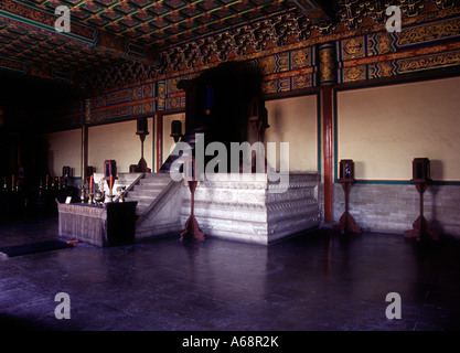 Tian Tan ou Temple du Ciel. Le district de Xuanwu. Beijing. La Chine. Banque D'Images