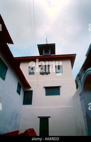Kochi Inde Synagogue Kerala Pardesi extérieur la synagogue a été construite en 1568 mais a été détruite par Shelling en RAID portugais Banque D'Images