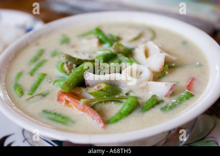 Curry vert thaï Banque D'Images