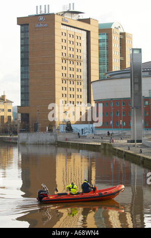 Waterfront Hall et Hilton Belfast Hotel Banque D'Images