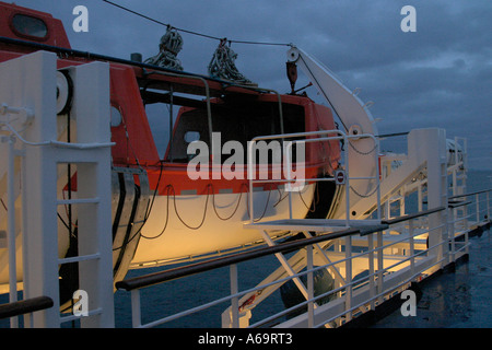 Canot de la Bretagne Brittany Ferries Banque D'Images