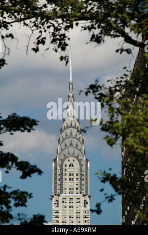 Le Chrysler Building de William Van Allen New York art déco Banque D'Images