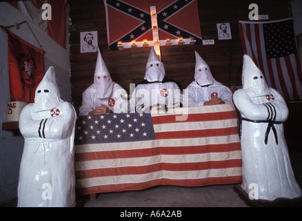 Ku Klux Klan en Floride Banque D'Images