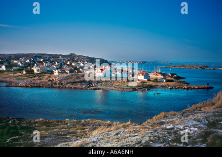 Hyppeln village de pêche en Suède Banque D'Images