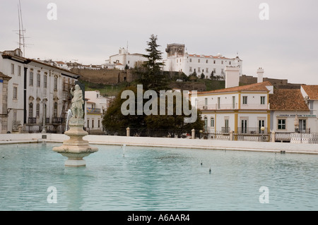 Lago ne Gadanha Lake de la Faux Estremoz Alto Alentejo Portugal europe Banque D'Images