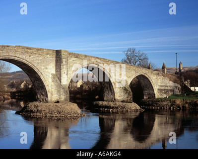 15e CENTYRY STIRLING VIEUX PONT sur la rivière Forth Stirling Ecosse UK Banque D'Images