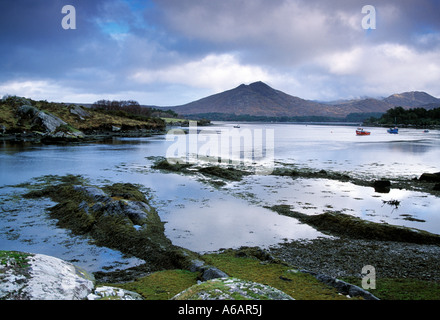D'entrée de la mer sur la côte atlantique d'Irlande Banque D'Images