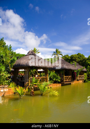 Domaine Anna' restaurant pour manger une superbe ambiance - l'Ile Maurice Banque D'Images