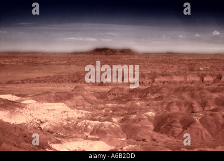 Les badlands du Dakota du Sud de l'intérieur Banque D'Images