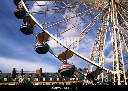 Grande Roue de Paris dans le jardin des Tuileries Jardin des Tuileries Rive Droite Banque D'Images