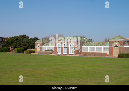 Propriété du Conseil jardins marins Worthing Sussex Banque D'Images