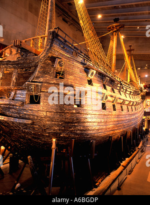 Suède Stockholm musée Vasa Vasa NAVIRE ROYAL Banque D'Images