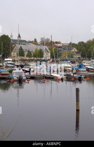 Vue front de Lappeenranta le capital de Carélie du Sud Finlande Banque D'Images