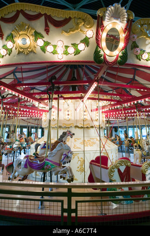 Burnaby Heritage Village Carousel Banque D'Images