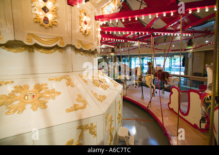 Burnaby Heritage Village Carousel Banque D'Images