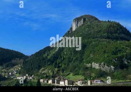 SAINT-CLAUDE - JURA - FRANCHE-COMTE - FRANCE Banque D'Images