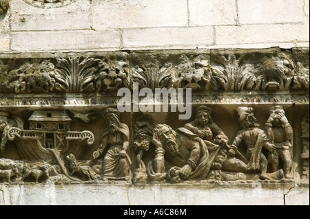 Cathédrale saint-CASTOR - Nîmes - Gard - LANGUEDOC-ROUSSILLON - FRANCE Banque D'Images