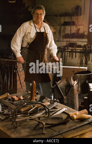 L'argile des bénévoles Ford dans le forge à Fort Vancouver National Historic Site Vancouver Washington Banque D'Images