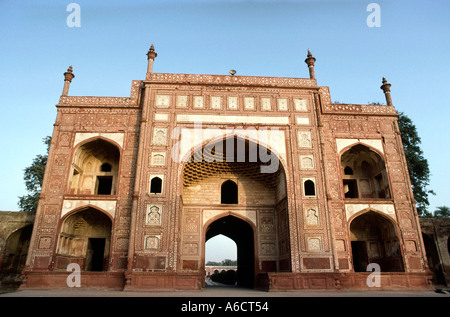 Shaddara Jehangirs Pakistan Punjab Lahore entrée tombeau Banque D'Images