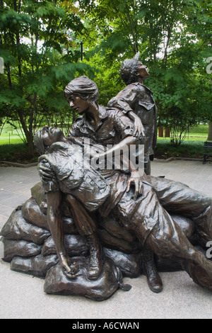 Le Vietnam Women's Memorial, Washington, D.C., USA Banque D'Images