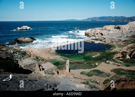 Ruines des bains Sutro 15991 Banque D'Images
