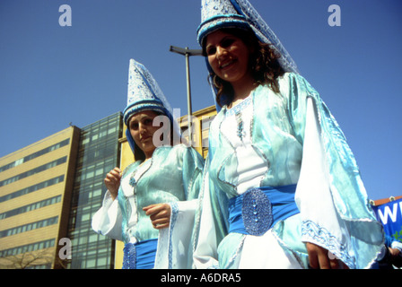 Folklore dans la ville Beyrouth Banque D'Images