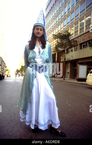 Folklore dans la ville Beyrouth Banque D'Images