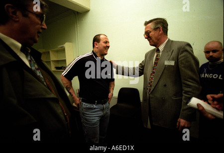 La prison de Maze EN IRLANDE DU NORD PHOTOGRAPHIÉ SUR UNE INSTALLATION PRESSE VISITE EN 1997 Banque D'Images