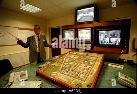 La prison de Maze EN IRLANDE DU NORD PHOTOGRAPHIÉ SUR UNE INSTALLATION PRESSE VISITE EN 1997 Banque D'Images