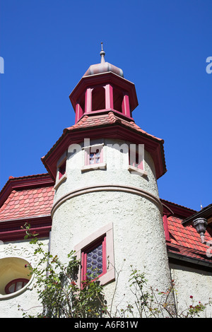 Des capacités en section allemande d'EPCOT Center, World Showcase, Disney World, Orlando, Floride, USA Banque D'Images