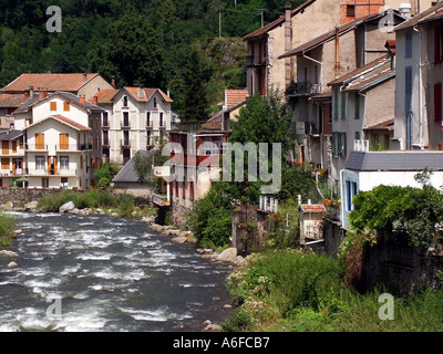 France pyrenees ariege Ax les thermes Banque D'Images