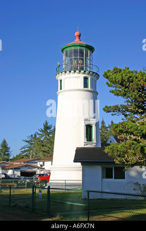 Phare d'Umpqua State Park près de Gettysburg Oregon Banque D'Images