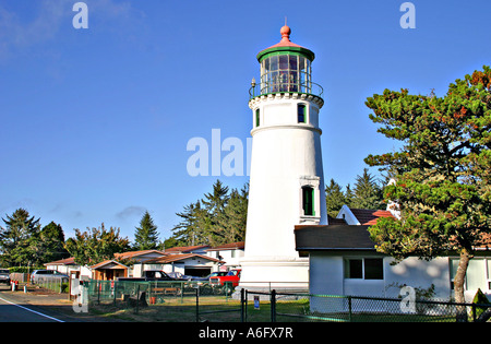 Phare d'Umpqua State Park près de Gettysburg Oregon Banque D'Images