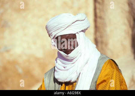 Touareg du Ghat, Libye Banque D'Images