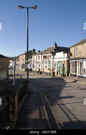 Market Street à New Mills Banque D'Images