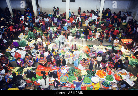 Marché de Chichicastenango Banque D'Images