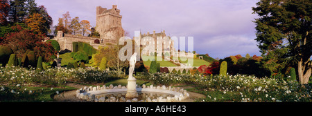 UK Ecosse Perthshire Drummond Château et Jardins de Crieff Banque D'Images