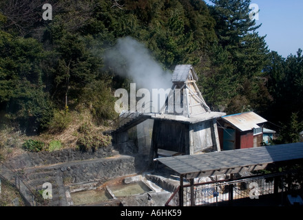 Bains à vapeur à Shimoda, Japon Banque D'Images