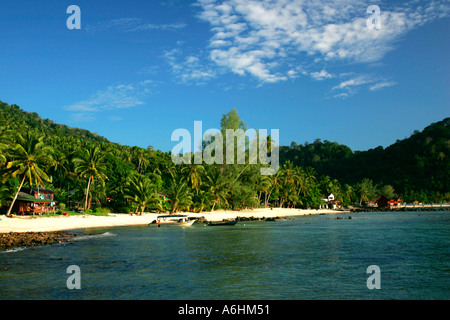 Plage de Salang Tioman Malaisie Banque D'Images