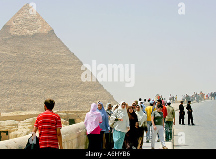 Pyramide de Khafré Banque D'Images